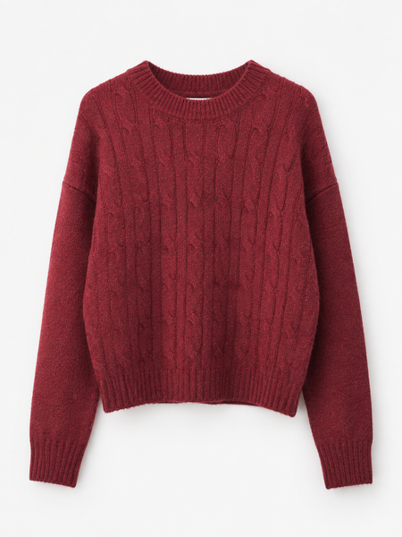 SWEATER TRENZAS  BURDEO