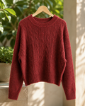 SWEATER TRENZAS  BURDEO