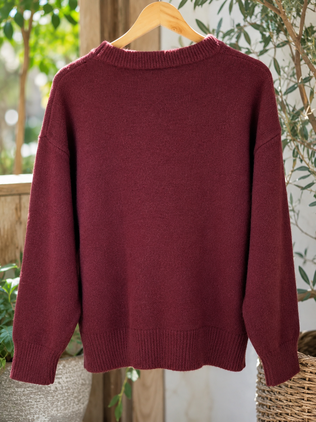 SWEATER TRENZAS  BURDEO